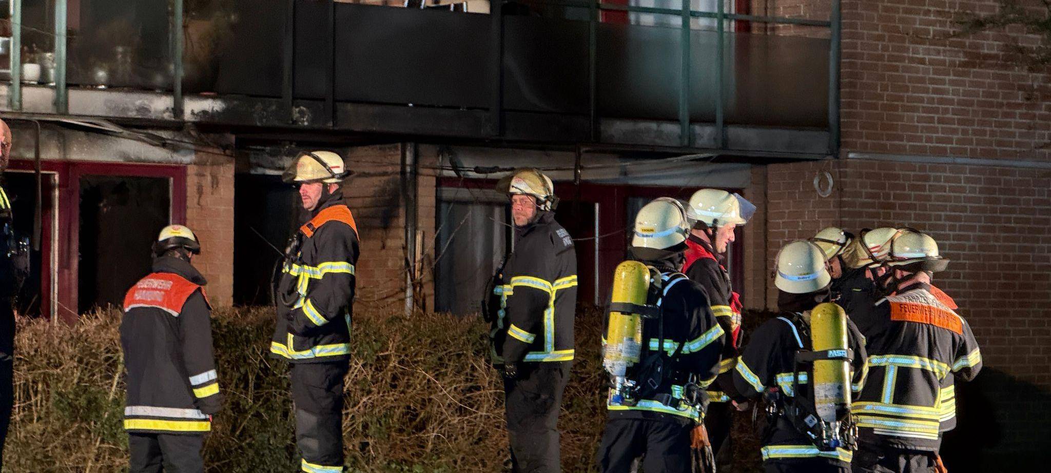 Ein Toter bei Brand in Hamburger Pflegeheim