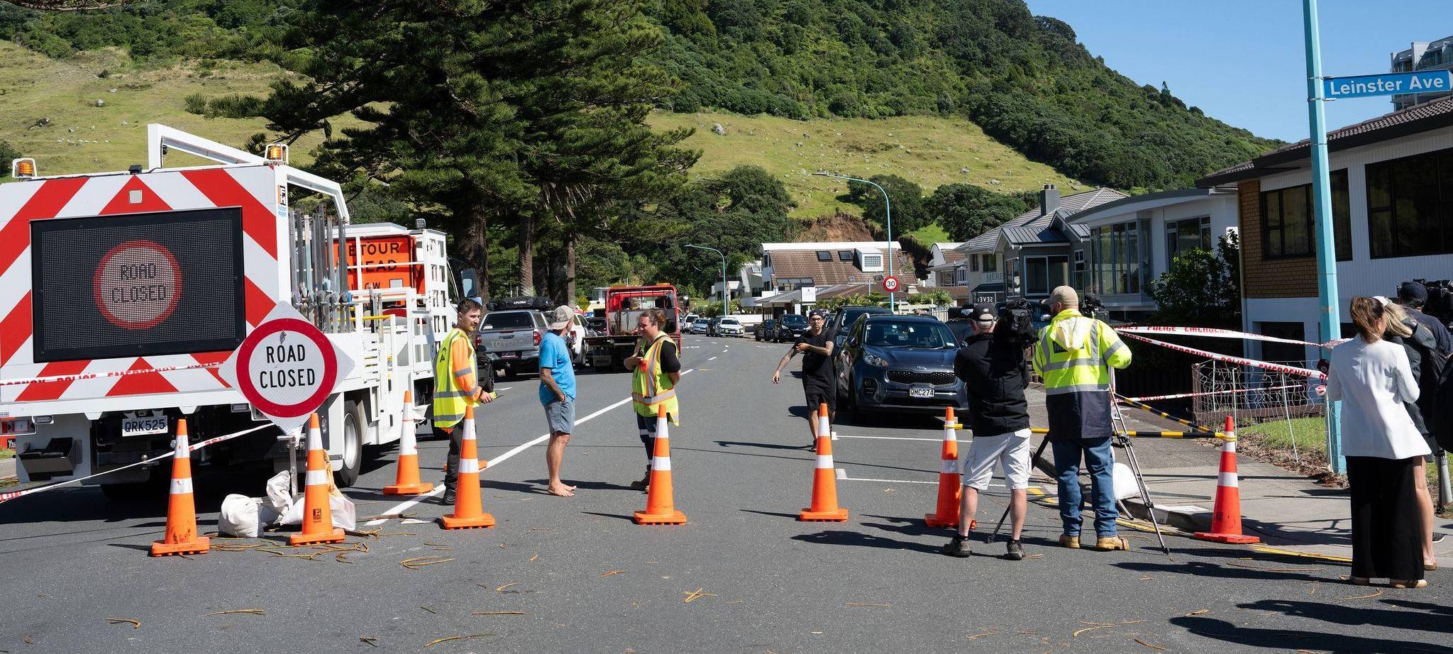 Erdrutsch in Neuseeland