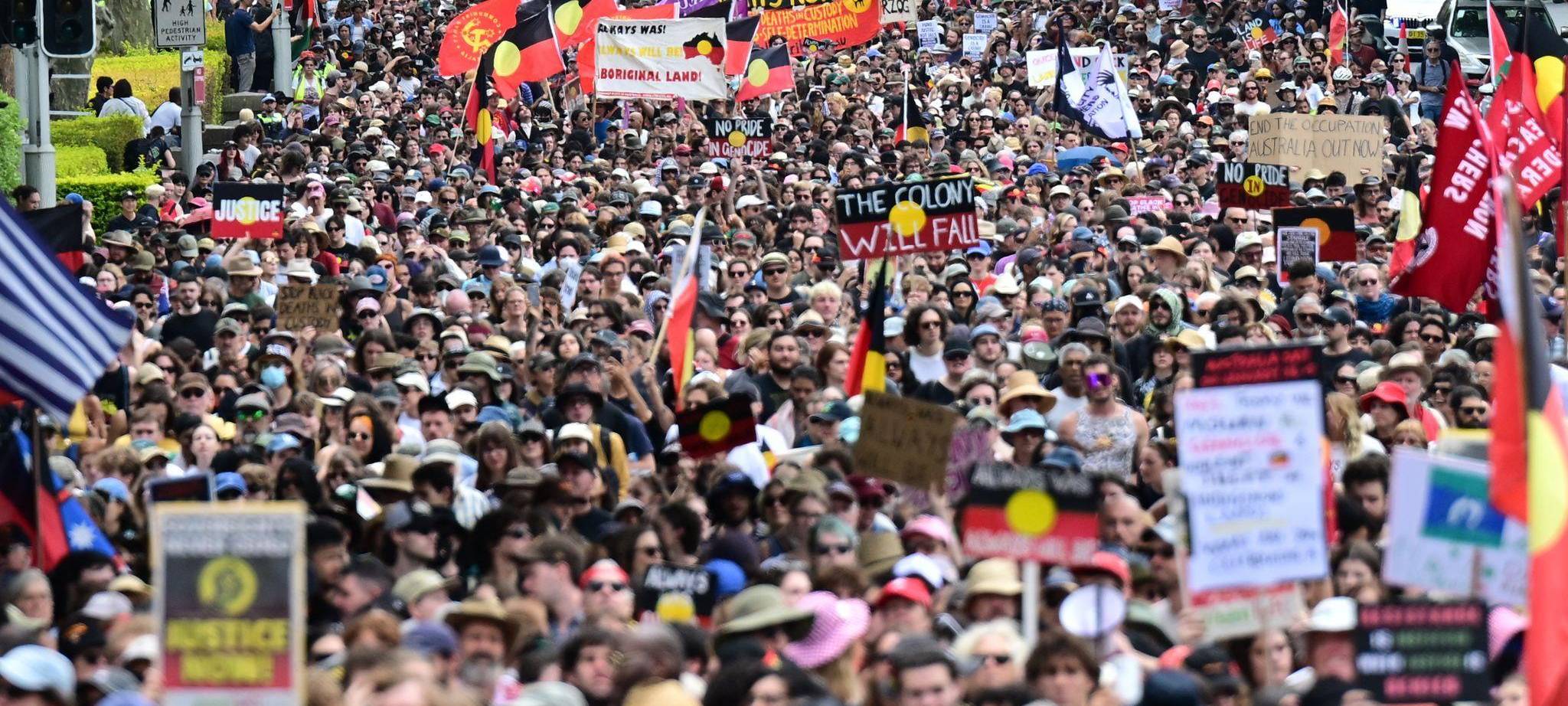 Umstrittener Nationalfeiertag «Australia Day»