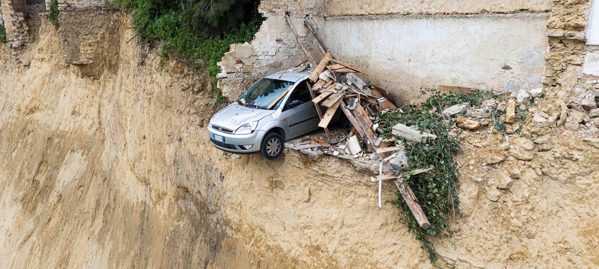 Erdrutsch in Sizilien