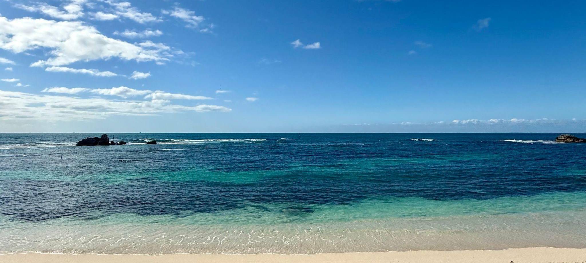 Strand auf Rottnest Island in Westaustralien