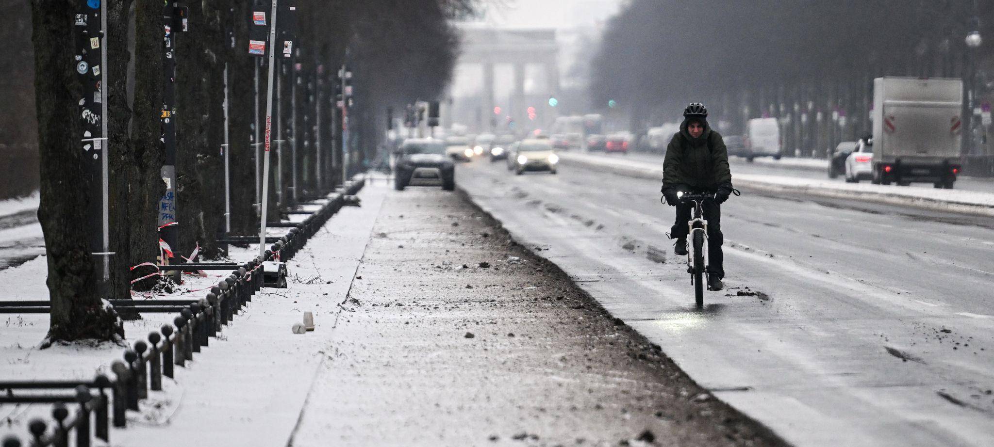 Eisige Temperaturen in Berlin
