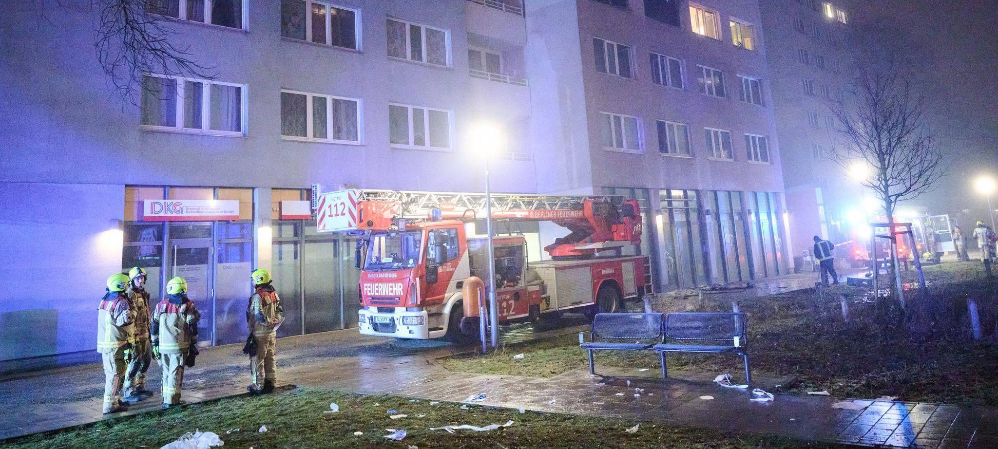 Nach Hochhausbrand in Berlin