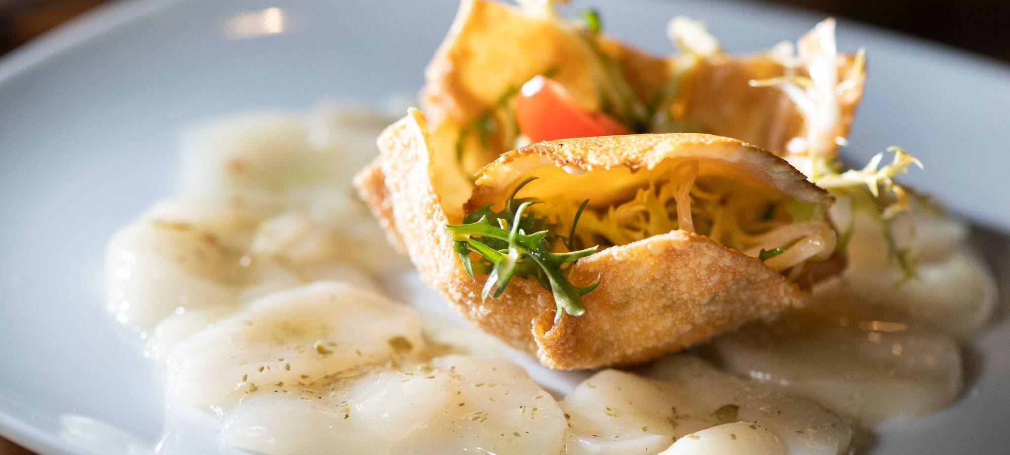 Jakobsmuschel-Carpaccio