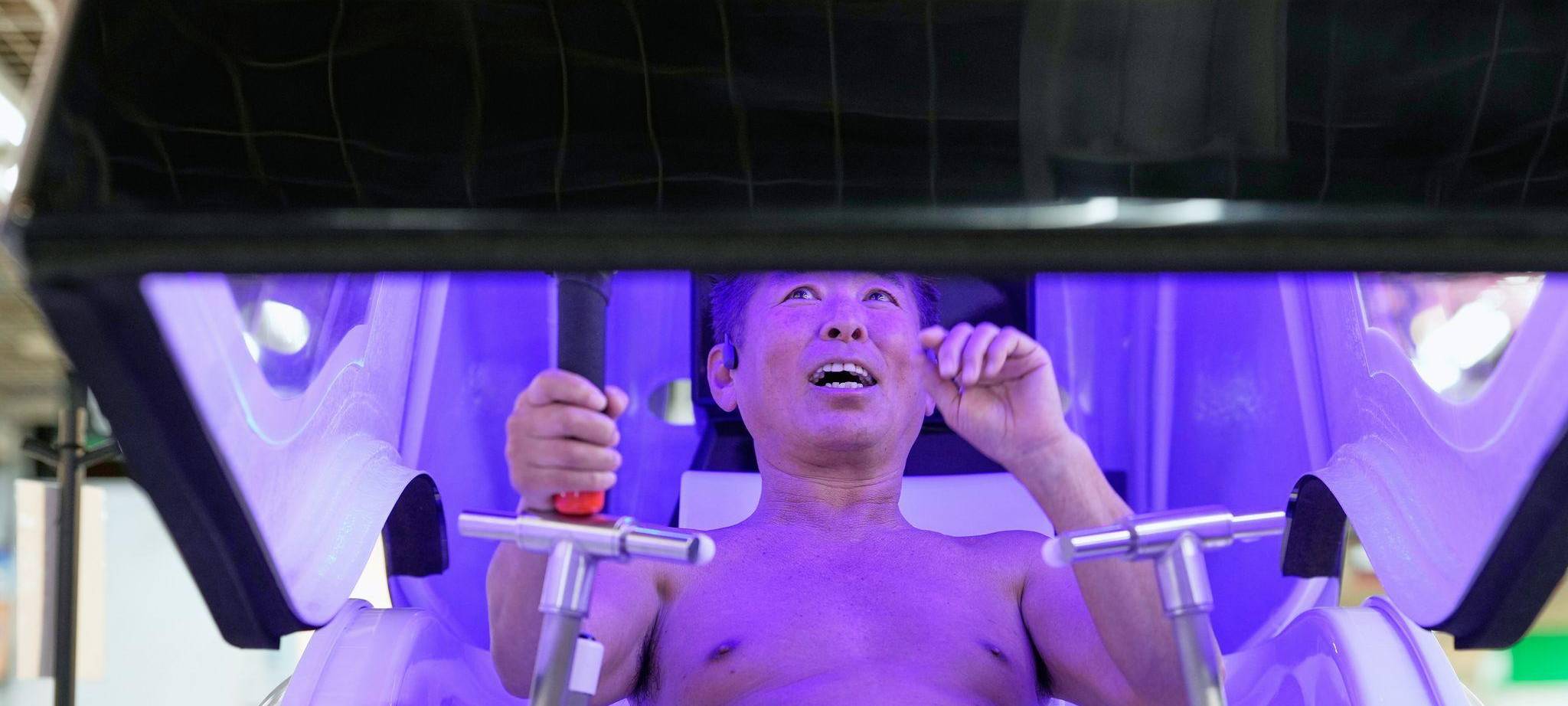 Menschliche Waschmaschine in Japan: Sauber in 15 Minuten