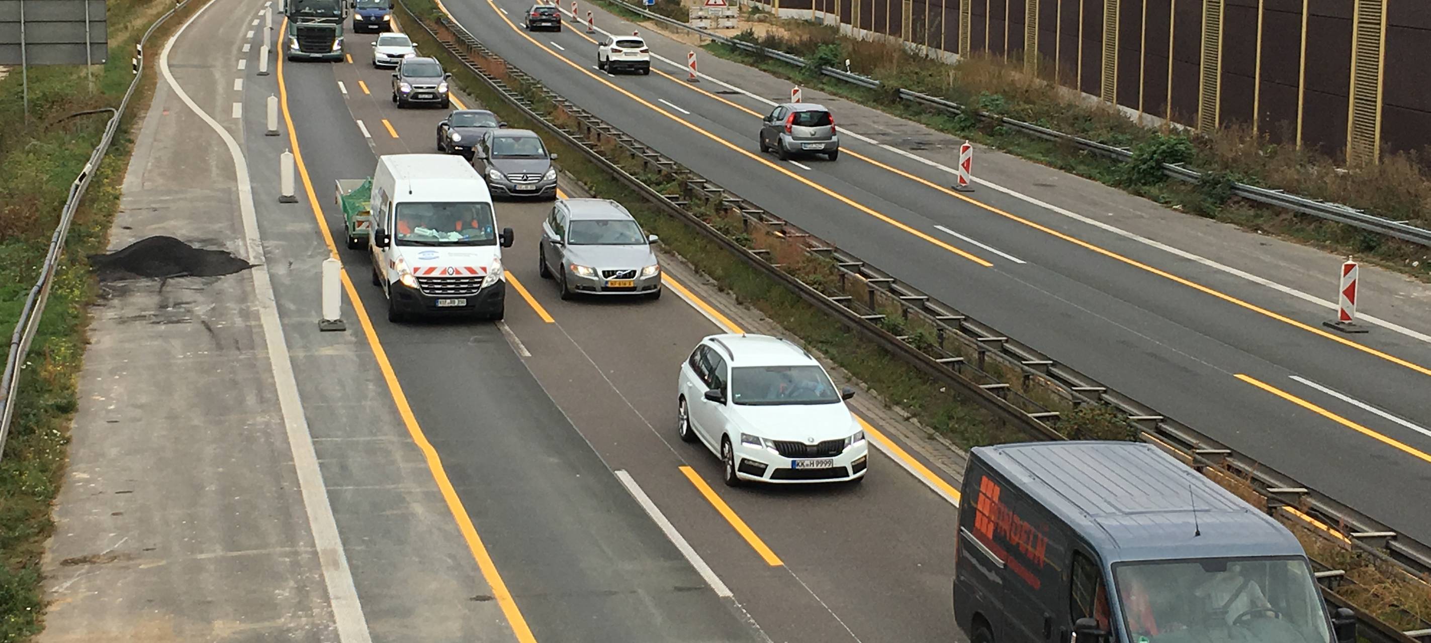 A52 Stau-Autobahn Nummer 1 bei uns