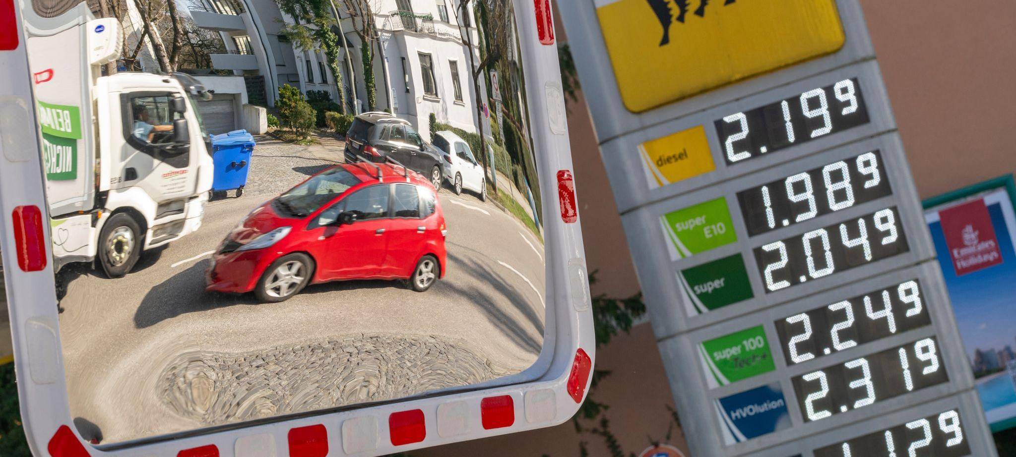 Kraftstoffpreise an der Tankstelle - Bayern