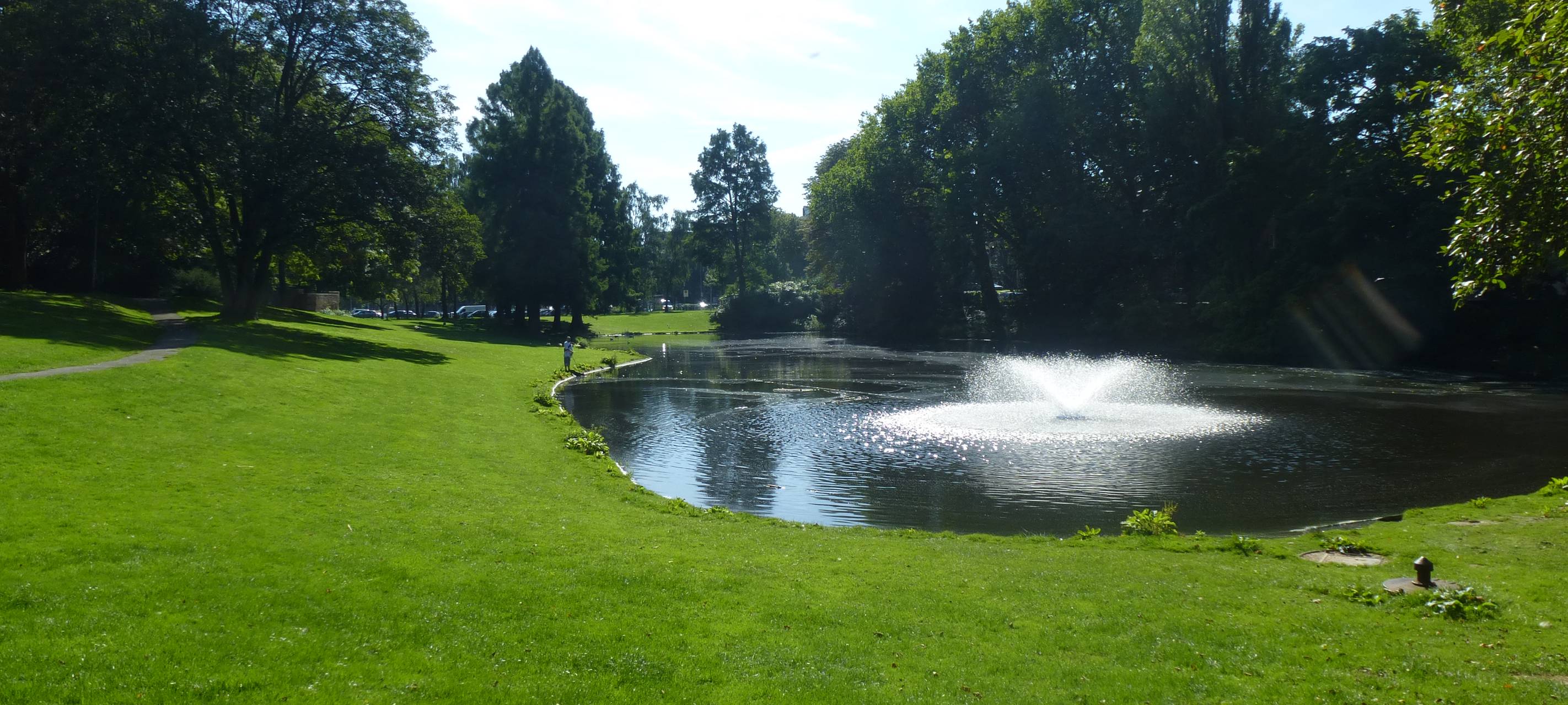 Schüler sammeln erfolgreich Müll im Geropark