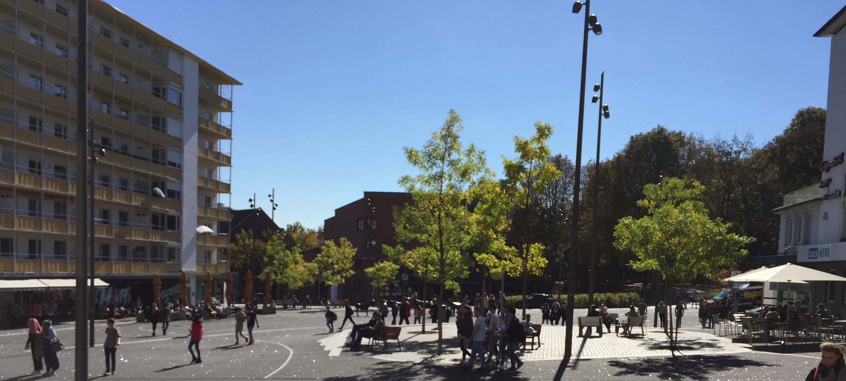 Hoppedizerwachen auf dem Sonnenhausplatz