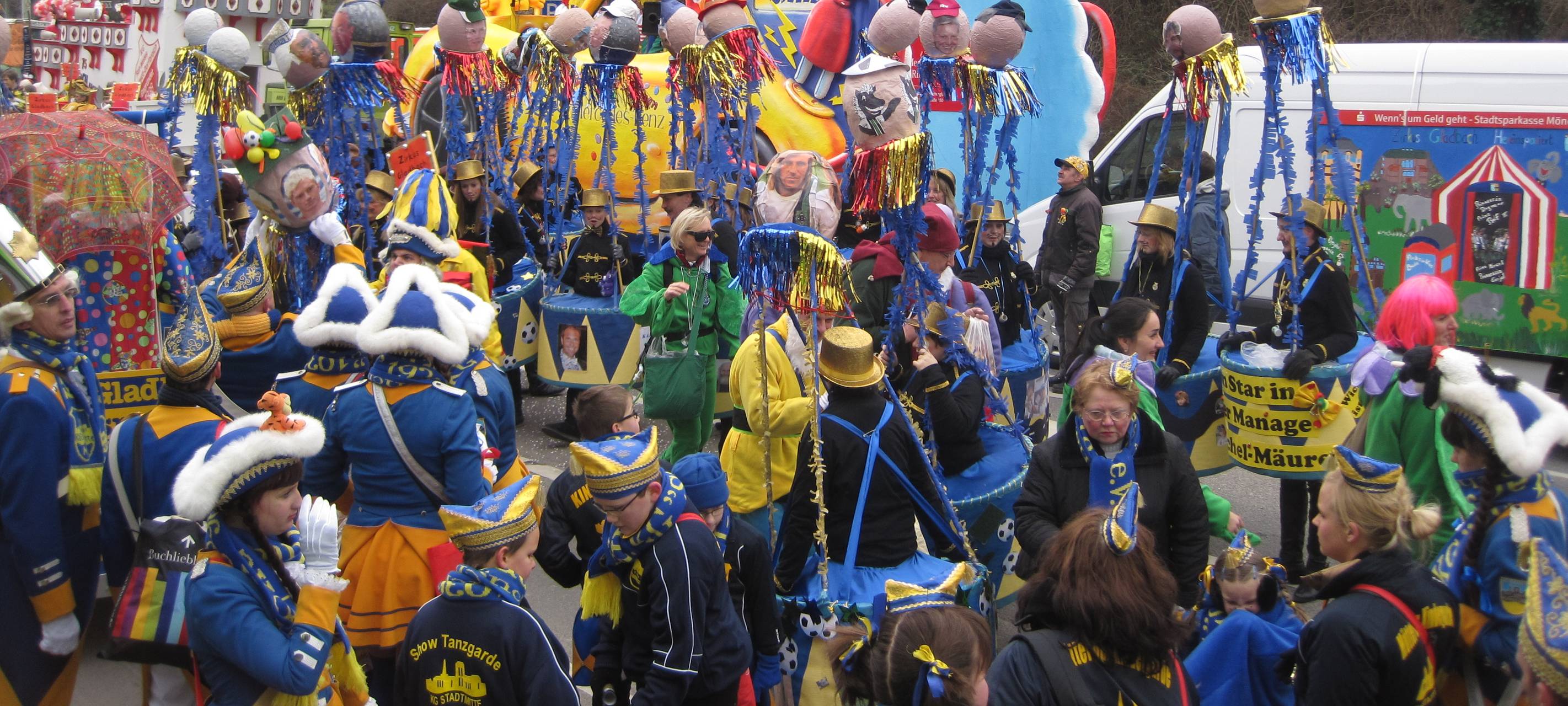 Veedelszüge in Mönchengladbach