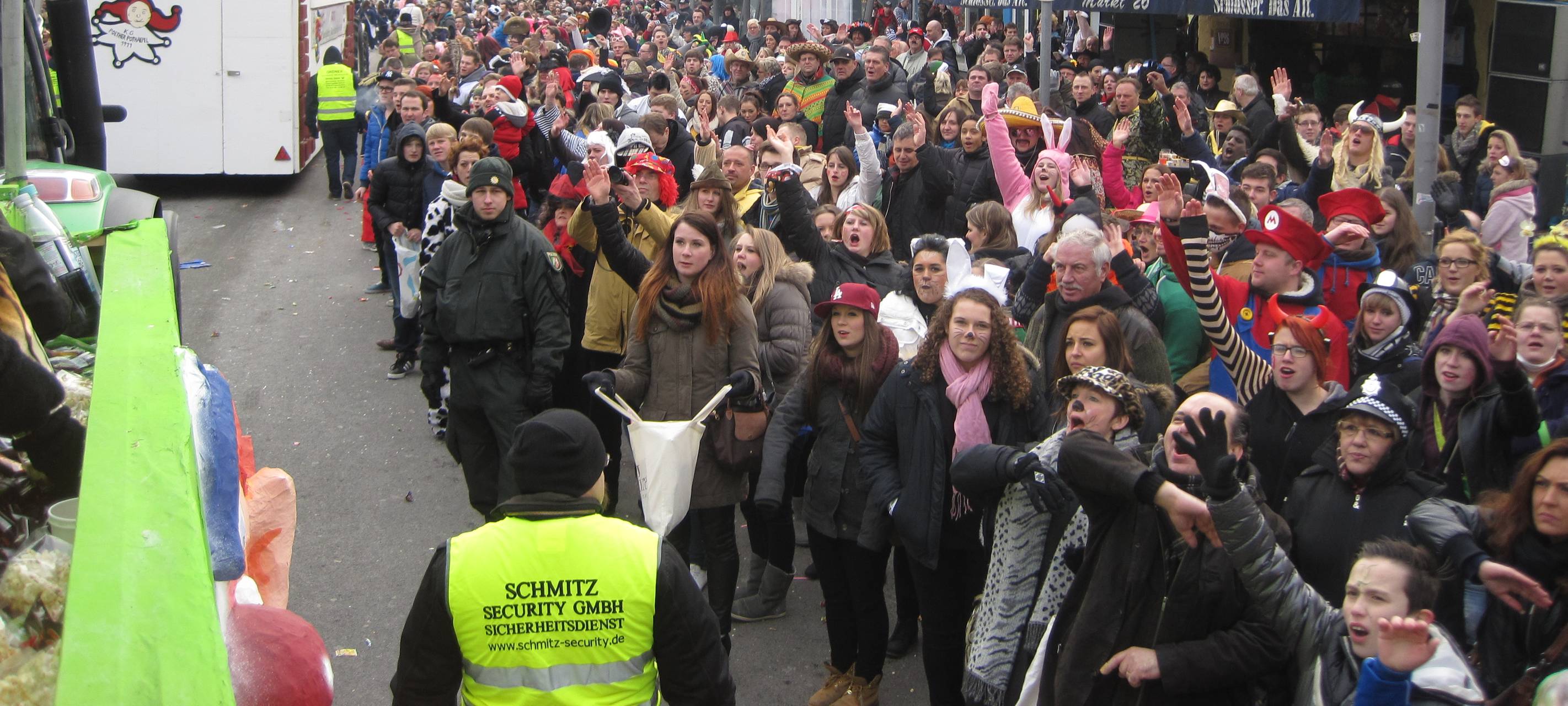 Veilchendienstagszug erfüllt Sicherheitsanforderungen
