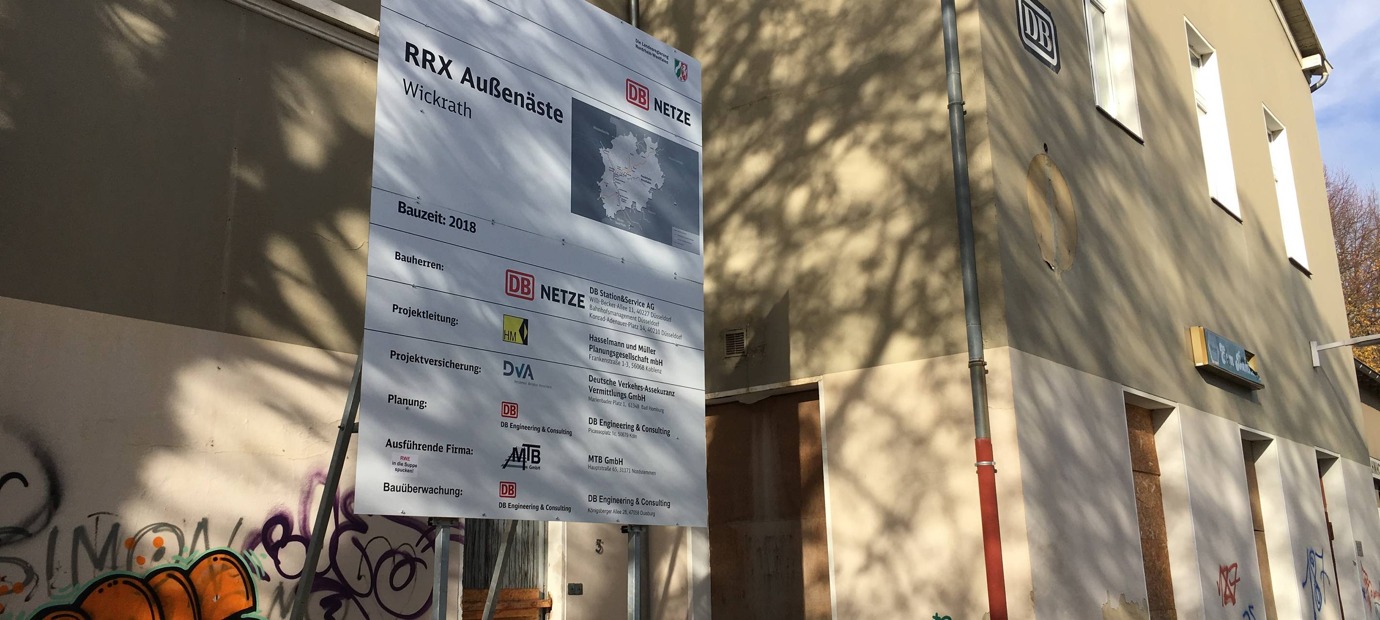 Infrastruktur-Ausbau für den RRX