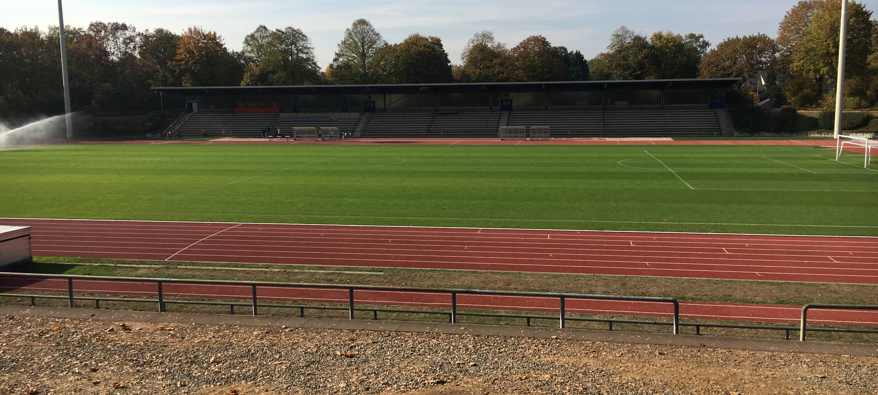 Sportanlagen beginnen Winterpause