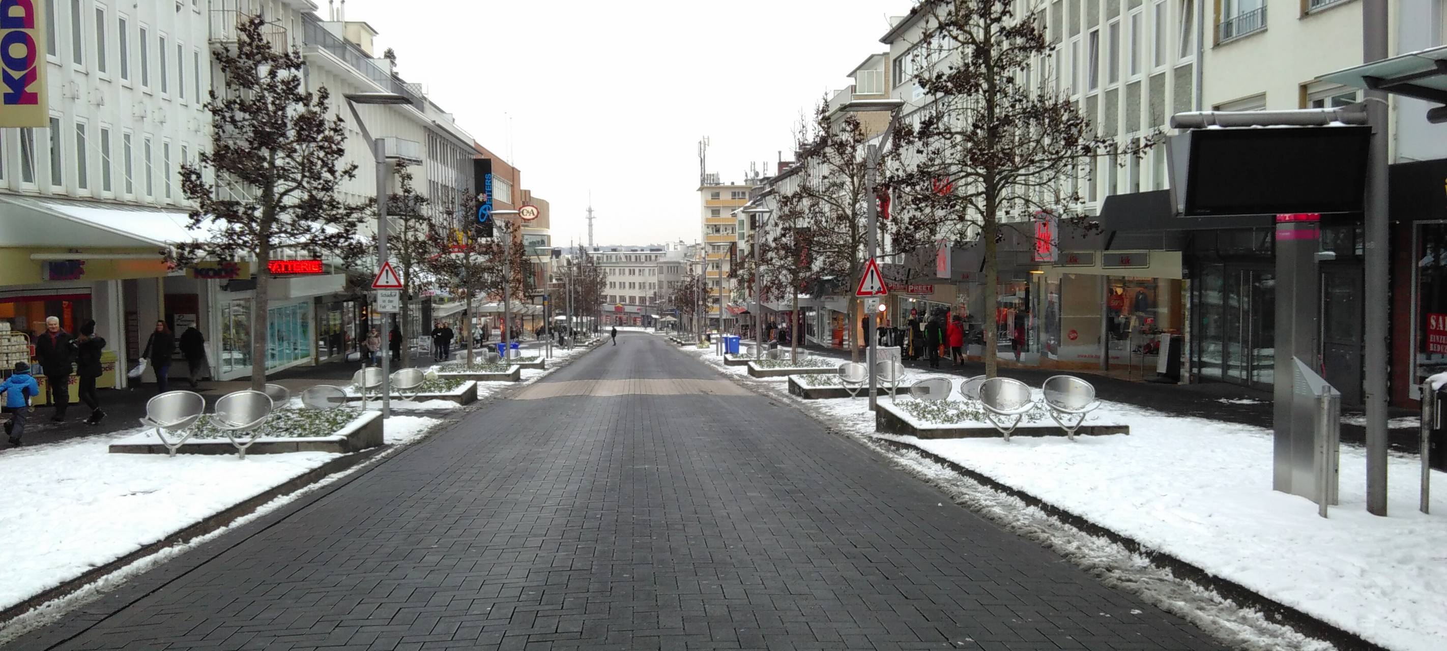 Sorge um Geschäfte in der City