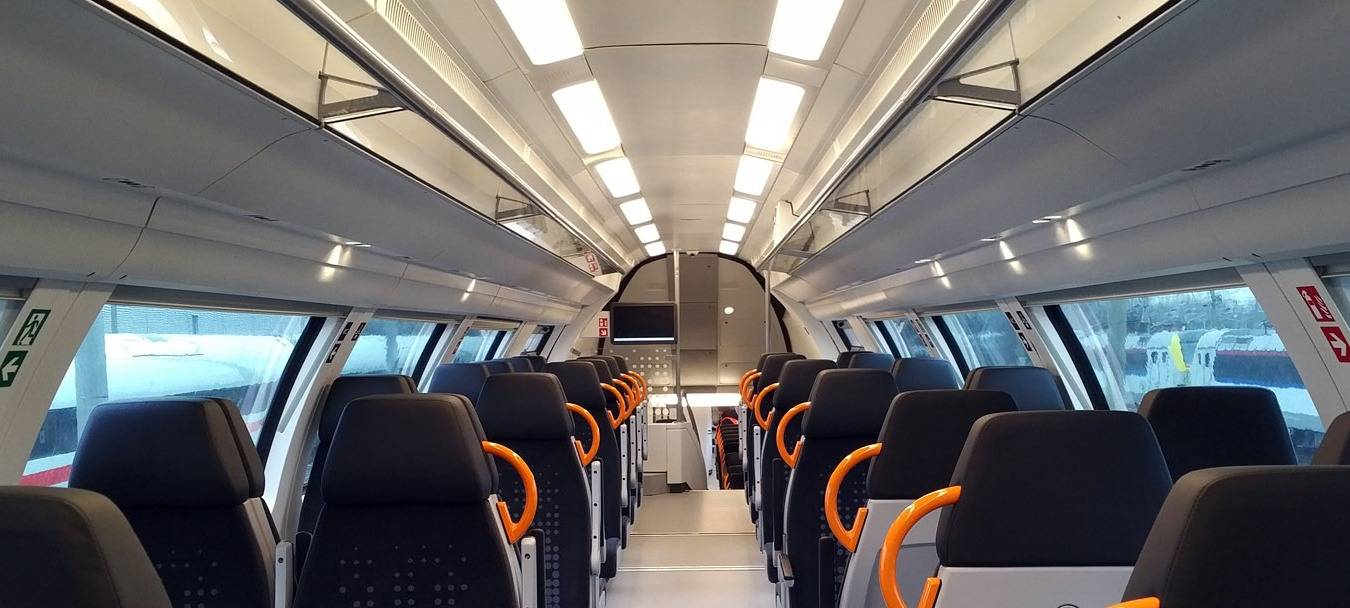 Rhein-Ruhr Express Innenraum