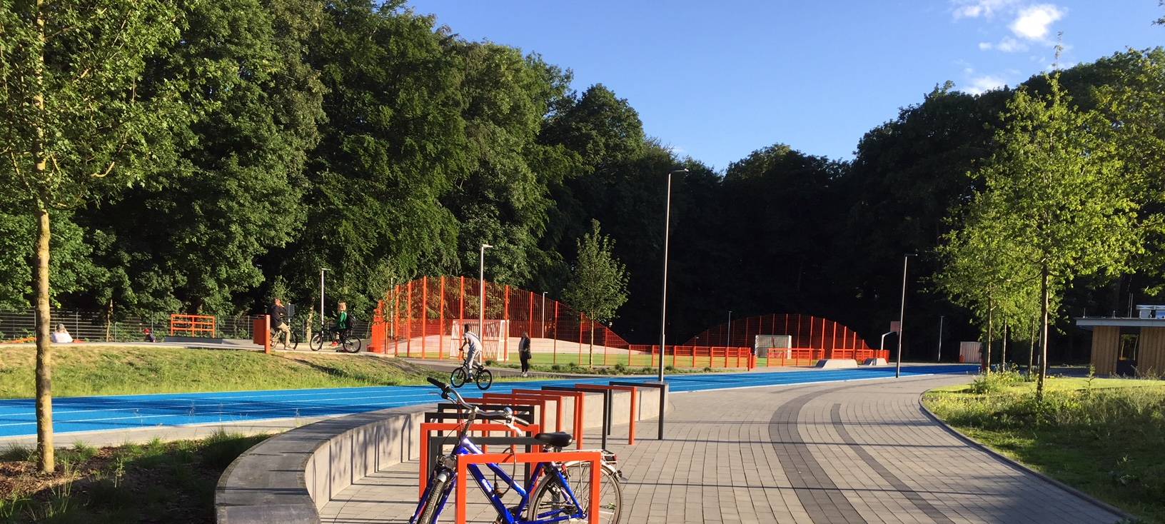 Volksgarten: Bauarbeiten an Sportanlage gestartet