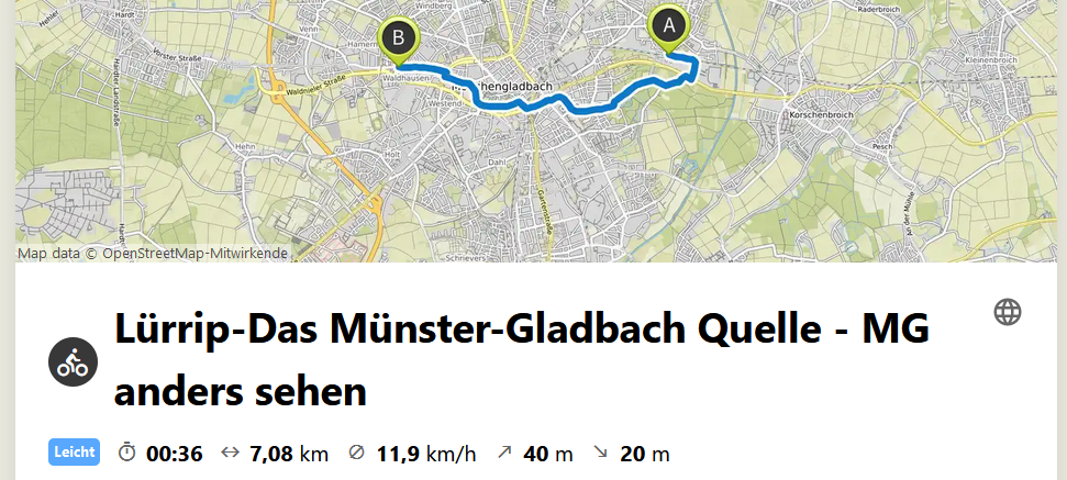 Besondere Orte in Mönchengladbach