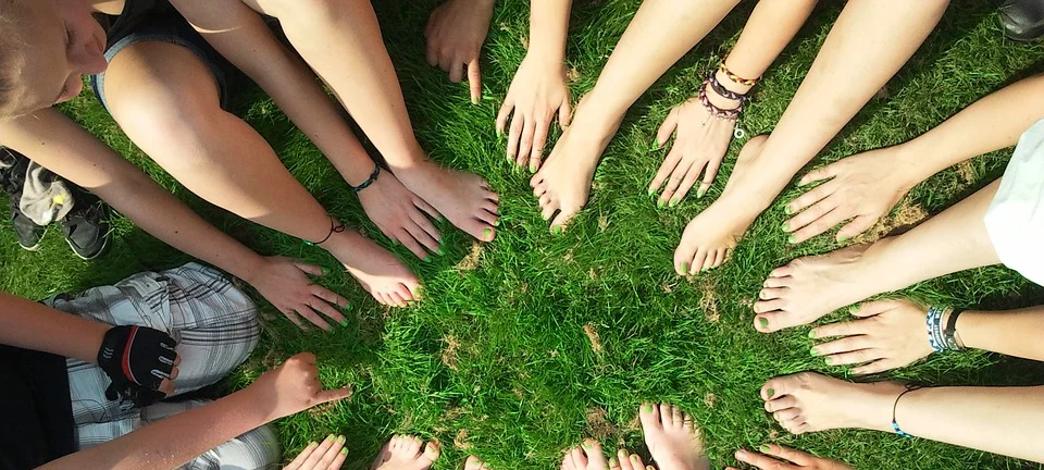 Flashmob "One billion rising" in Mönchengladbach