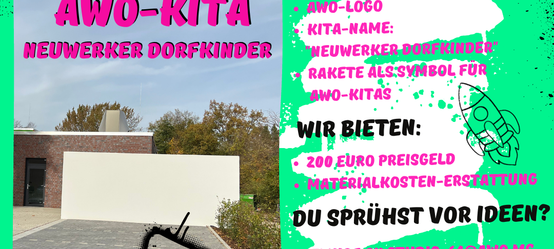 AWO sucht Graffiti-Künstler für neue Kita