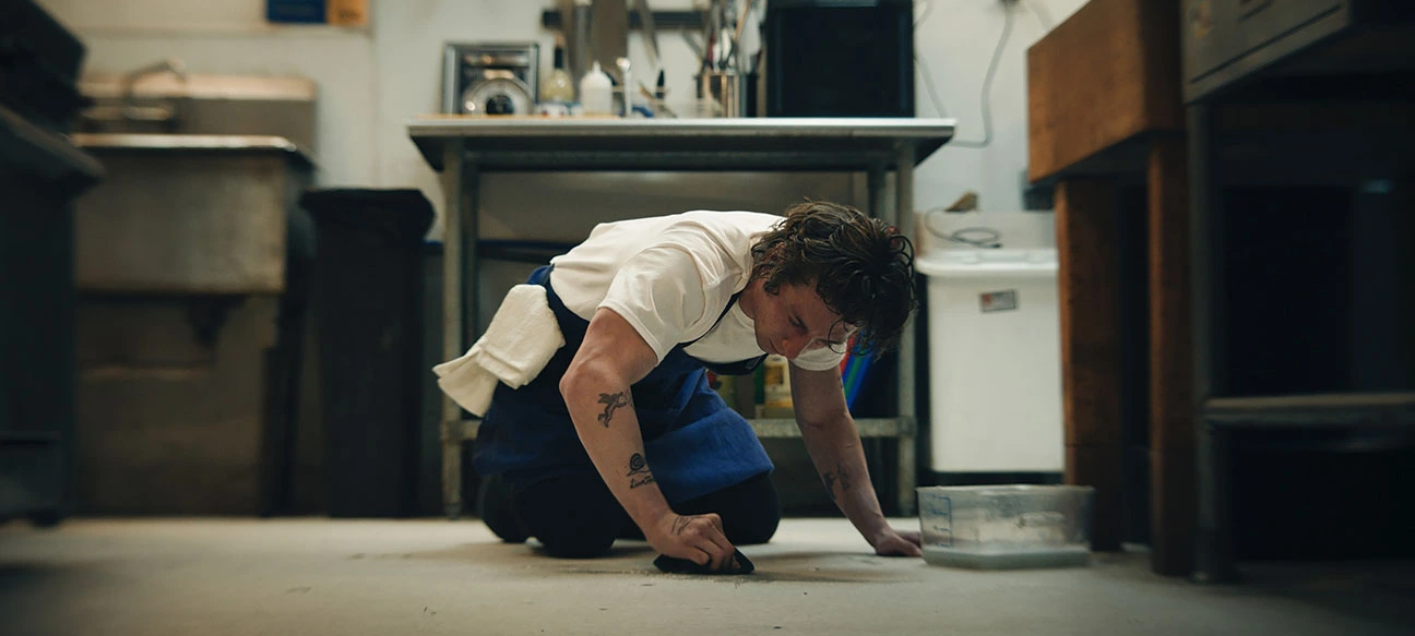 Carmy in der Küche.