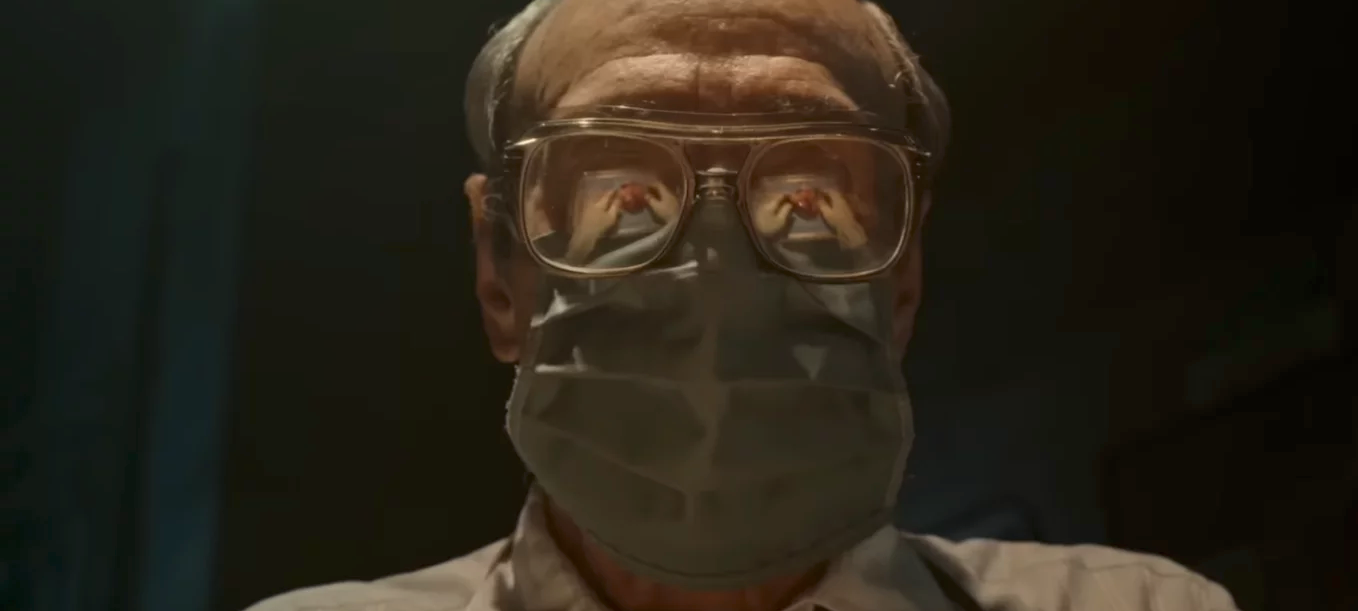 Dr. Carl Winter in Aktion.