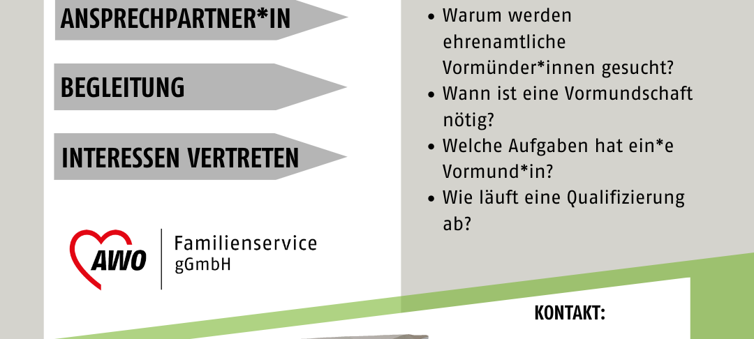 Vormünder für minderjährige Geflüchtete gesucht