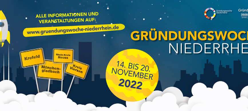"Gründungswoche Niederrhein" unterstützt Start-Ups
