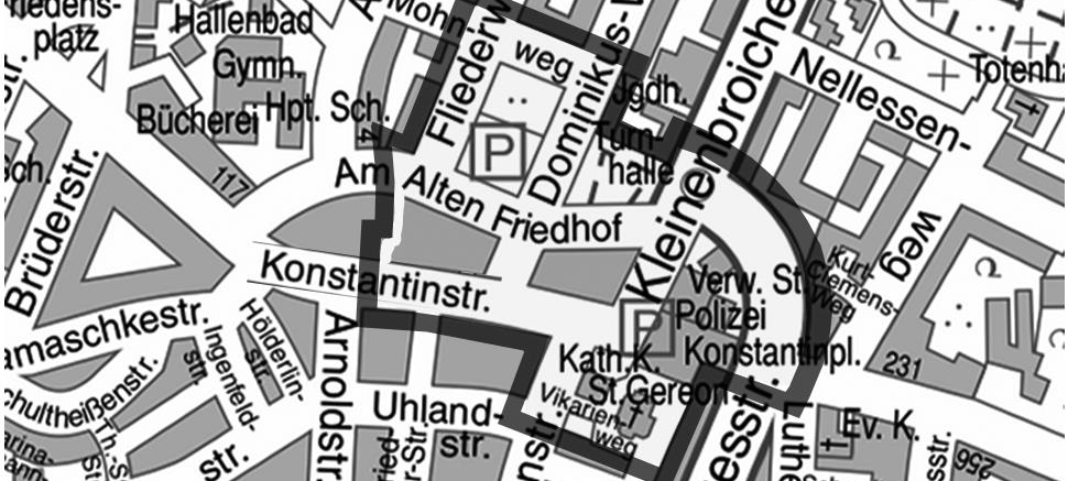 Hier gilt das Glasverbot an Karneval in Giesenkirchen