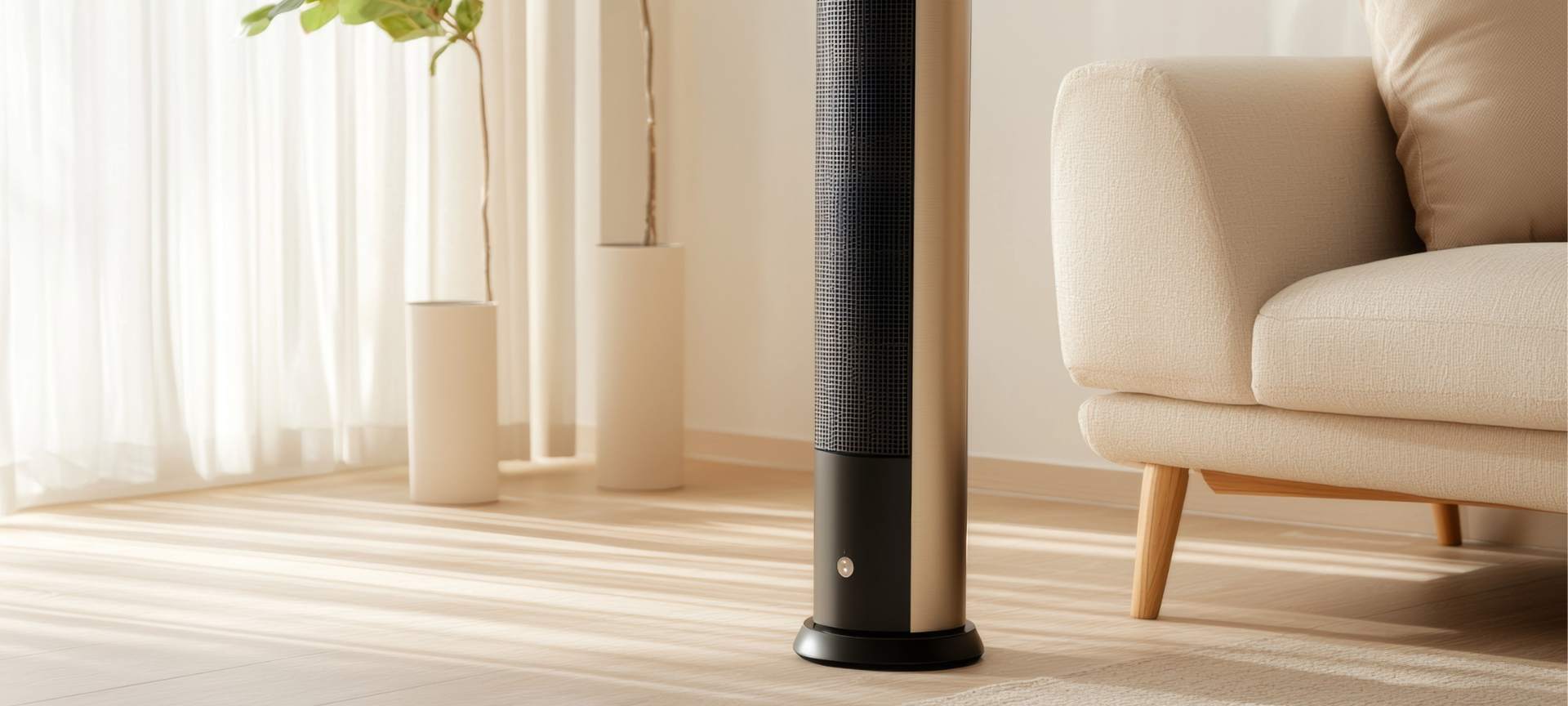 Hitzewelle: Turmventilator