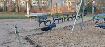 Vandalismus im Volksgarten - 1000 Euro Schaden