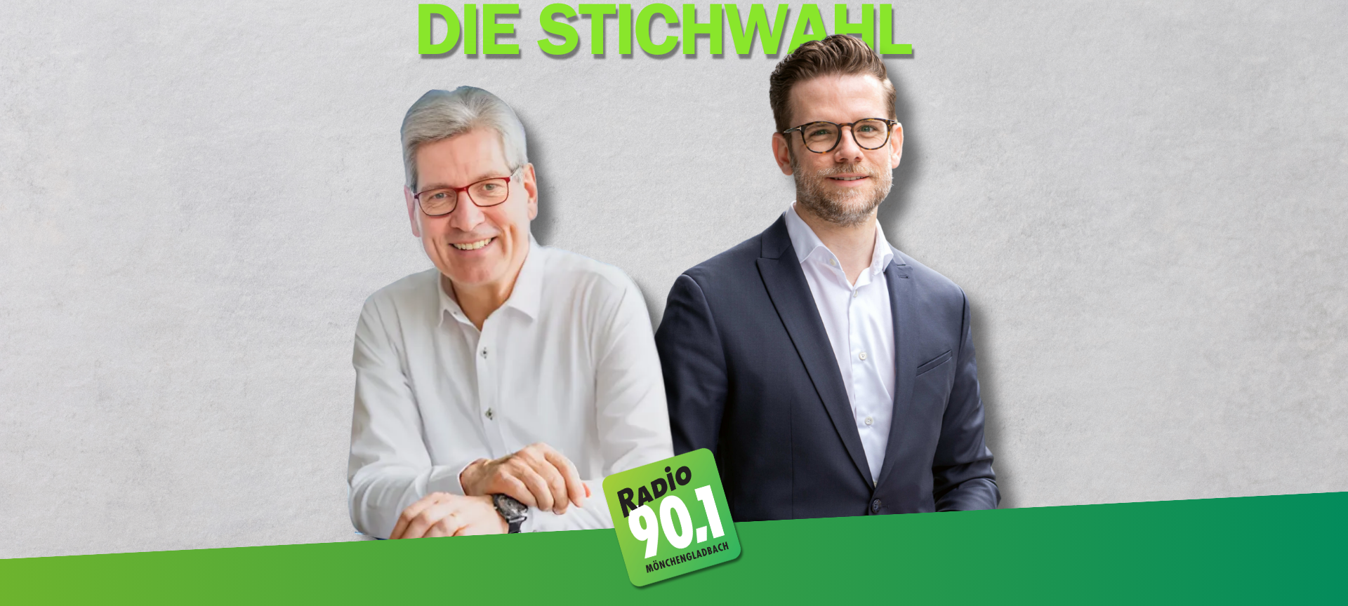 Stichwahl zum Oberbürgermeister - Die Kandidaten im Interview