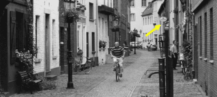 Tiefstraße damals