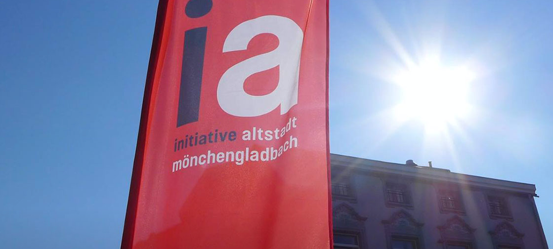Die Fahne der Altstadtinitiative e.V.